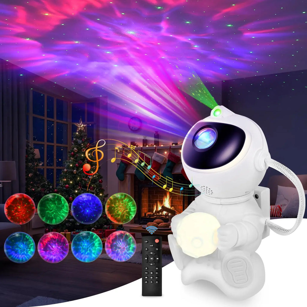 Astronaut Galaxy Projector — Magic Star Night Light